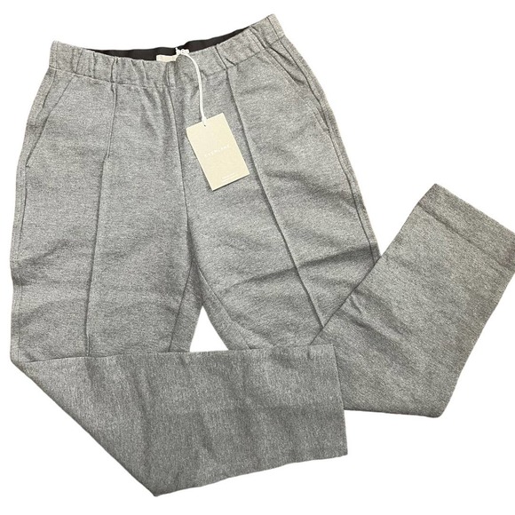 Everlane Pants - Everlane Dream Pants Heather Grey tailored knit dress pants Large NWT